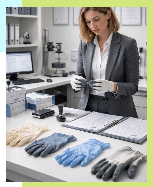 Сертификация перчаток в Протвине от 8649 р. | Алешин-Прн