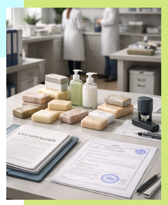 Сертификация мыла и сертификат на мыло в Протвине от 12210 | Алешин-Прн