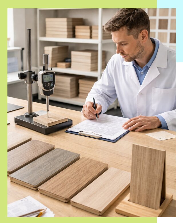 Сертификация ламината с испытаниями и оформлением документов в Протвине