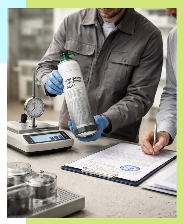 Сертификация монтажной пены в Протвине от 15263 р. | Алешин-Прн