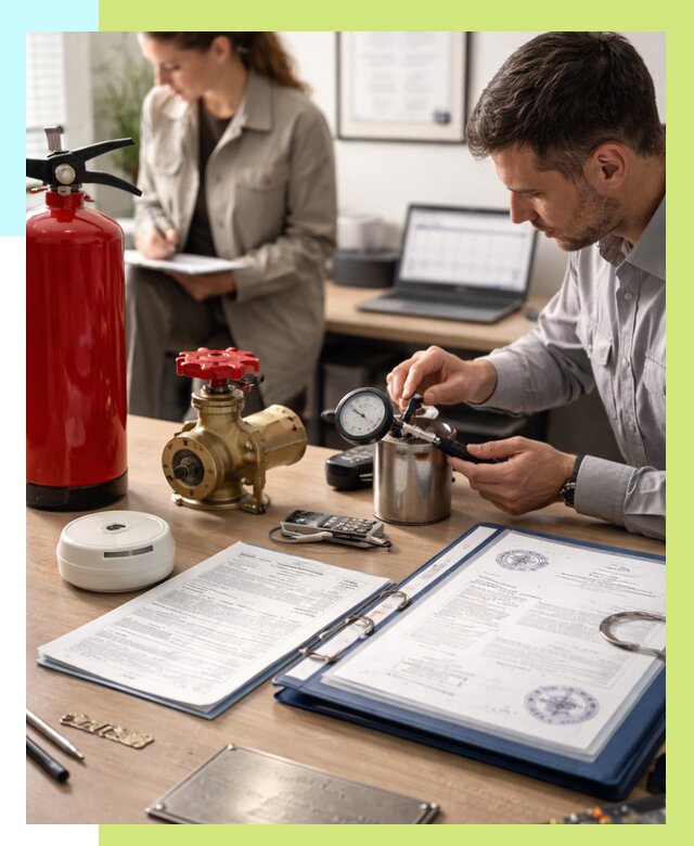 Сертификация пожарного оборудования в Протвине от 15263 р.|Алешин-Прн