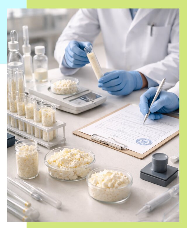 Сертификация творога в Протвине от 12210 р. под ключ | Алешин-Прн