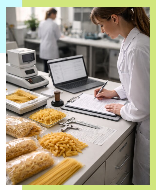 Сертификация макаронных изделий в Протвине от 15263 р. | Алешин-Прн