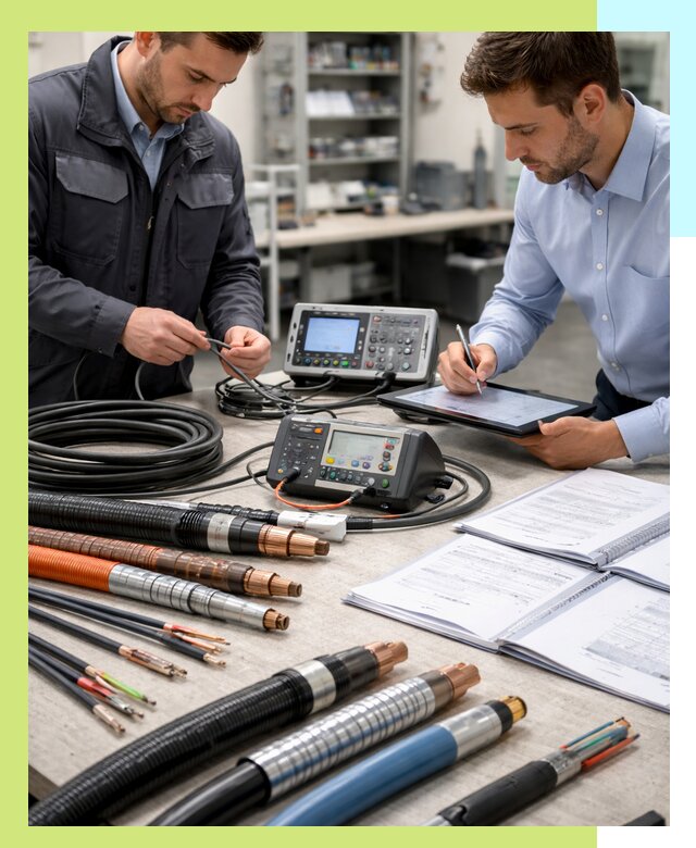 Сертификация кабеля и электропроводки в Протвине под ключ