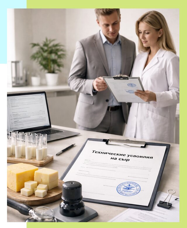 ТУ на сыры в Протвине срочно от 12210 р. — оформление | Алешин-Прн