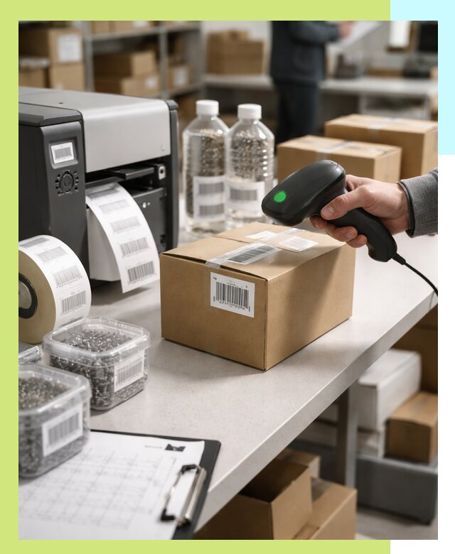 Штрихкодирование продукции и маркировка для продажи в Протвине