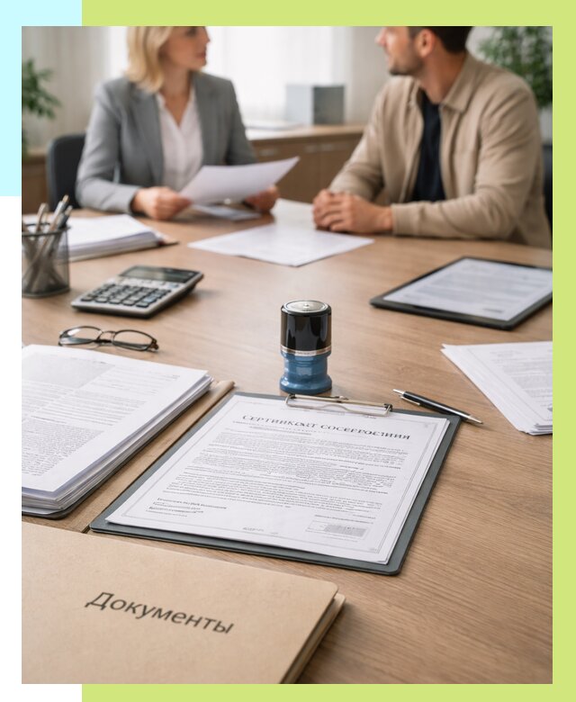 Сертификат соответствия на продукцию в Протвине от 15263 р.|Алешин-Прн