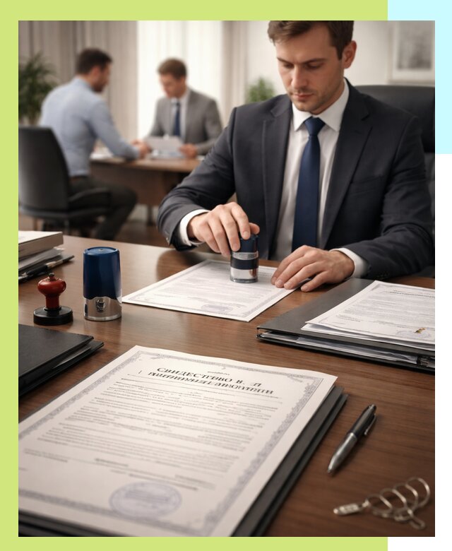 Оформление свидетельства о государственной регистрации в Протвине