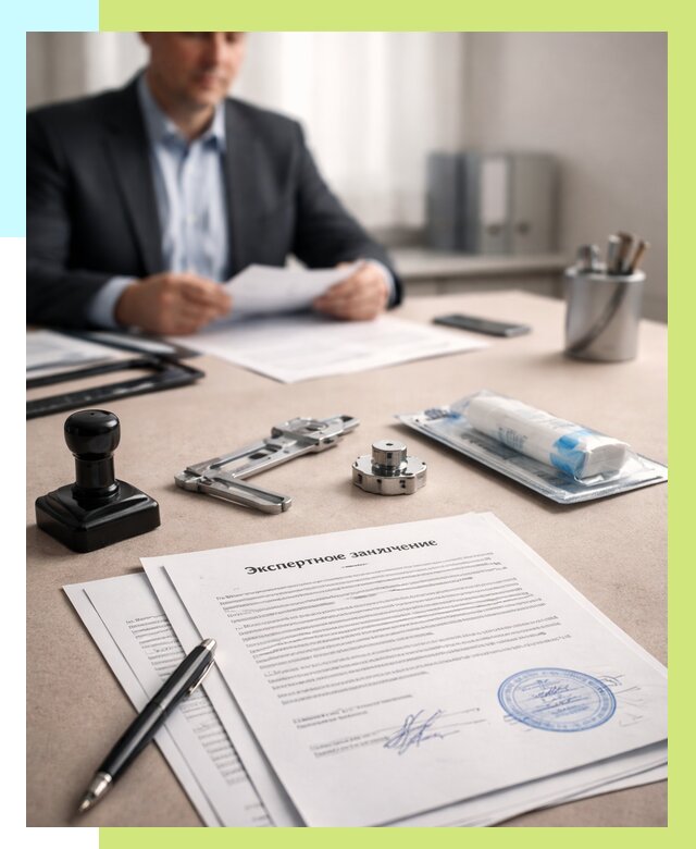 Экспертное заключение на продукцию в Протвине от 8649 р. | Алешин-Прн