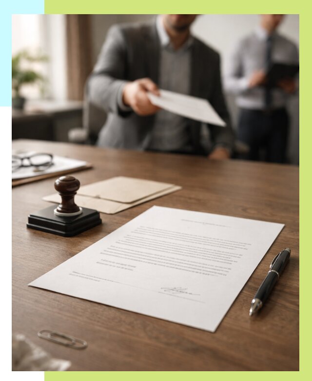 Отказное письмо по сертификации в Протвине от 3561 р. | Алешин-Прн