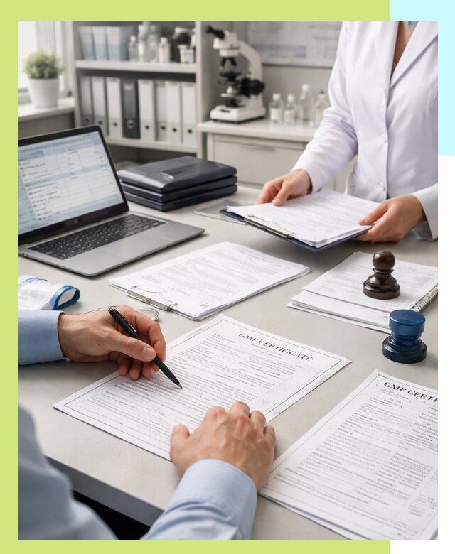 Оформление сертификата GMP в Протвине для фармпроизводства