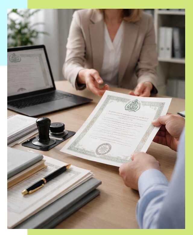 Халяль сертификат в Протвине, получить от 15263 р. | Алешин-Прн