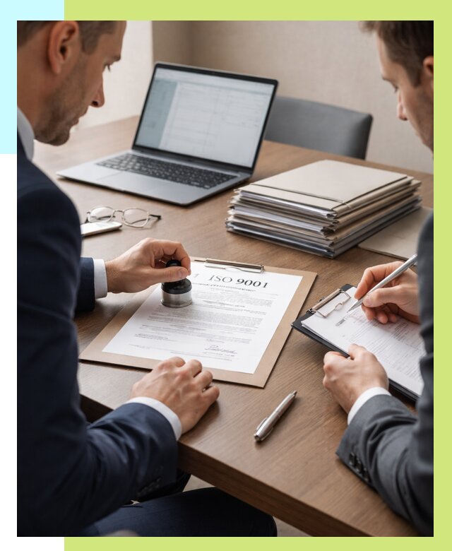 Сертификат ISO 9001 в Протвине купить от 81400 р. | Алешин-Прн