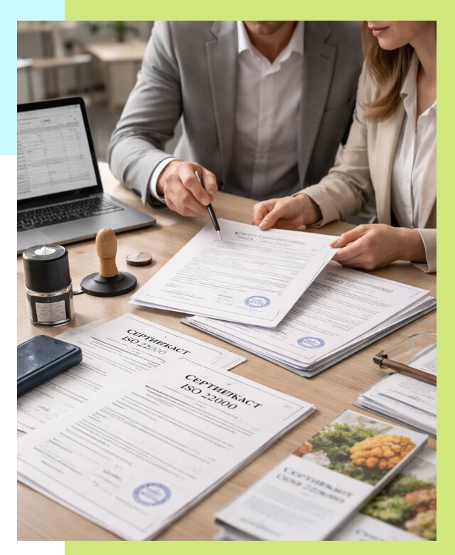 Сертификат ISO 22000 в Протвине от 40700 р. под ключ | Алешин-Прн