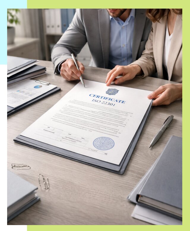 Сертификат ISO 22301 в Протвине от 45788 р. | Алешин-Прн срочно