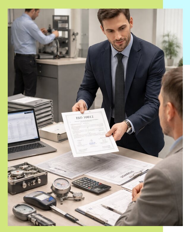 Выдача сертификата ISO 10012 по требованиям метрологии в Протвине