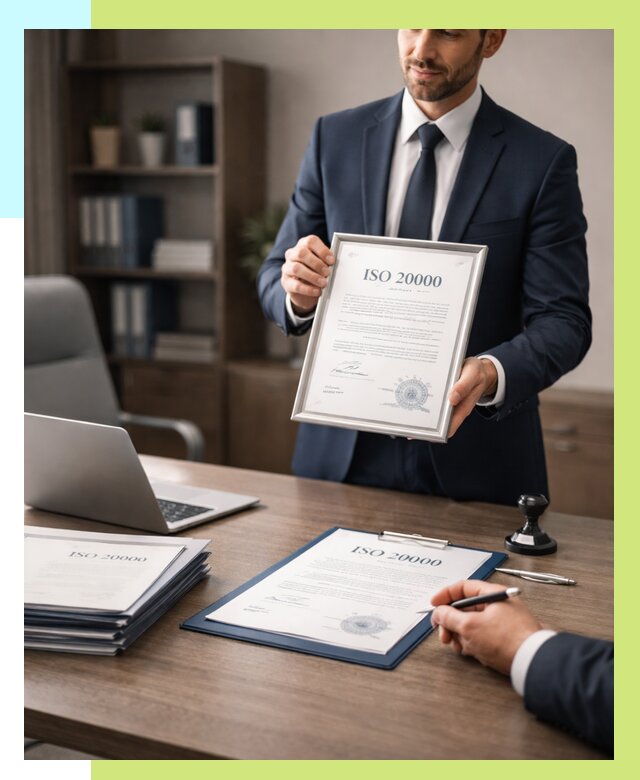 Сертификат ISO 20000 в Протвине под ключ от 122100 р., Алешин-Прн