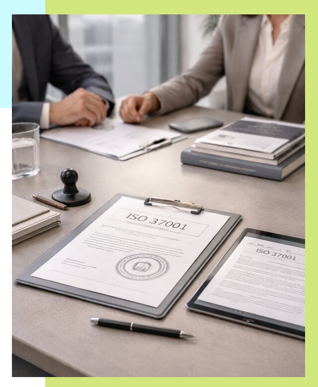 Сертификат ISO 37001 в Протвине оформить от 122100 р. Алешин-Прн