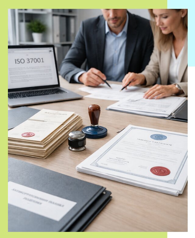 Получение сертификата ISO 37001 по системе борьбы с коррупцией в Протвине